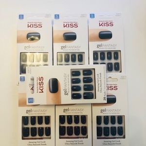 Kiss Gel Nails-Tight Fit in Ombré Blue/Green